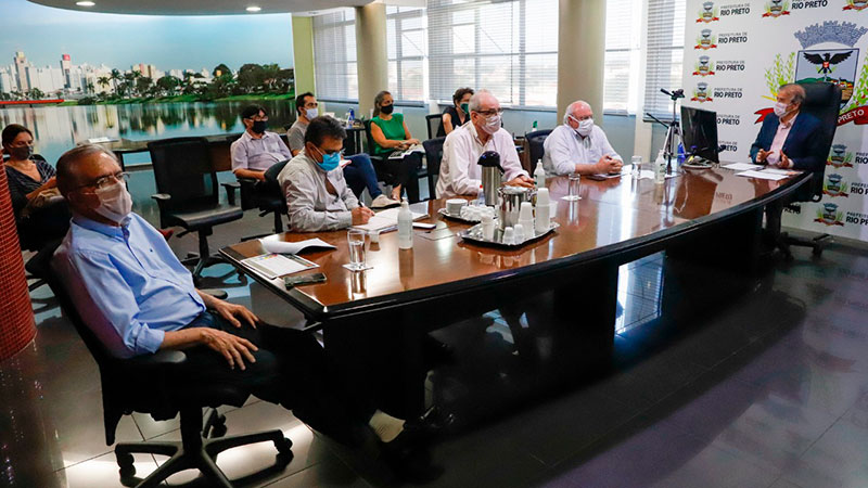 Rio Preto apresenta plano de flexibilização ao governo do Estado