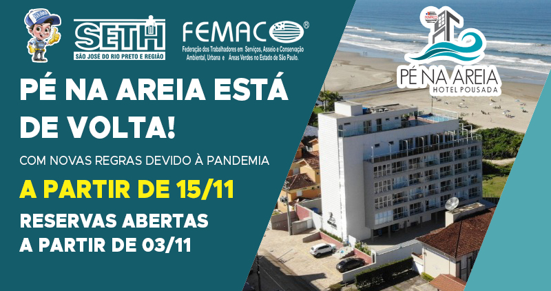 Pé na Areia Hotel Pousada reabre em Bertioga