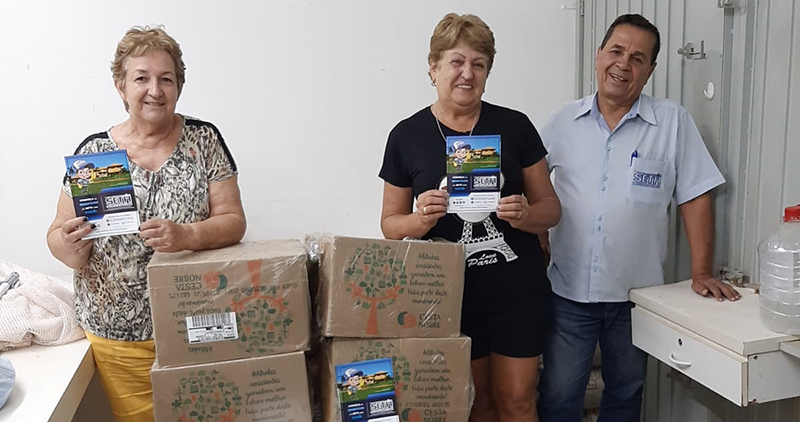 Sindicato SETH doa cestas básicas para instituições religiosas de Rio Preto e região