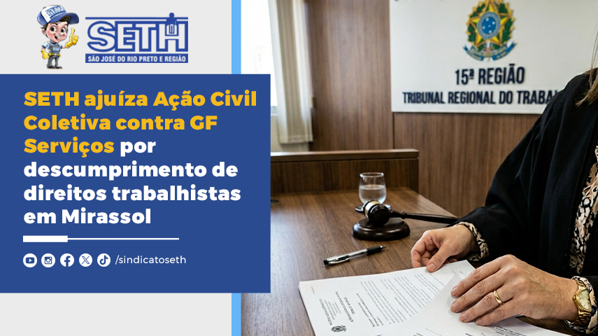 Sindicato cobra pagamento de salários, verbas, benefícios e multas