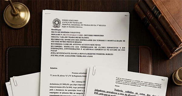 TRT-15 reconhece legitimidade do SETH para representar trabalhadores do parque aquático Thermas dos Laranjais