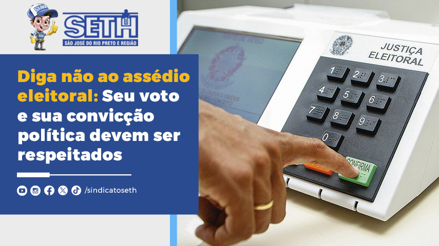Sofreu ou presenciou assédio eleitoral? Denuncie ao MPT