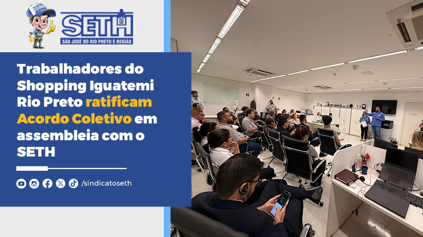 Negociação contempla temas importantes das relações de trabalho