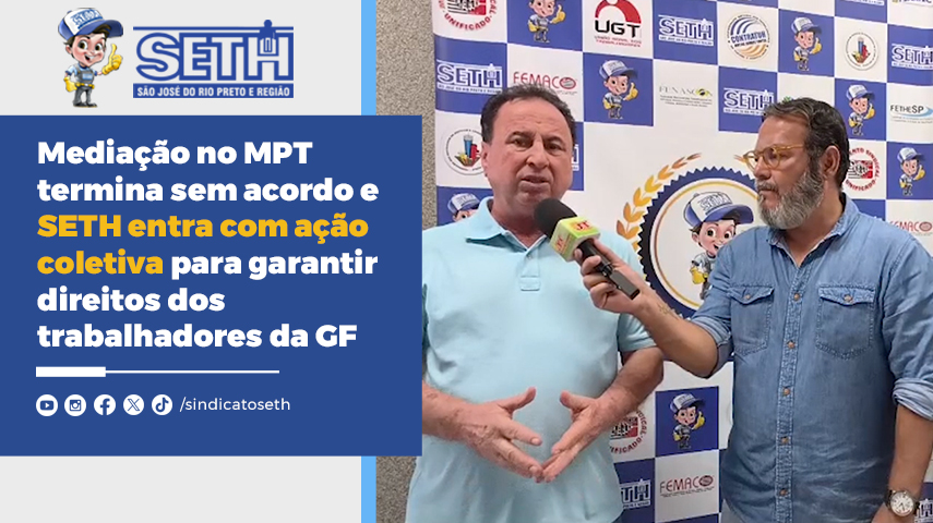 Audiência termina sem solução e sindicato irá à Justiça