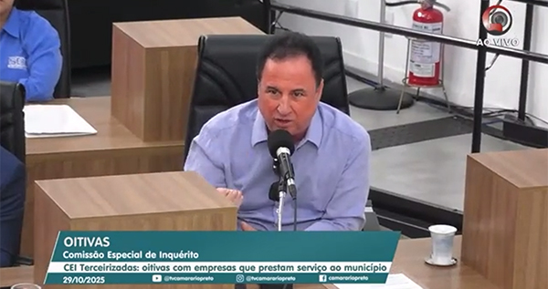 SETH participa da 15ª reunião da CEI das Terceirizadas que investiga irregularidades trabalhistas em Rio Preto