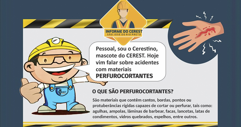 Prevenção de acidentes com perfurocortantes