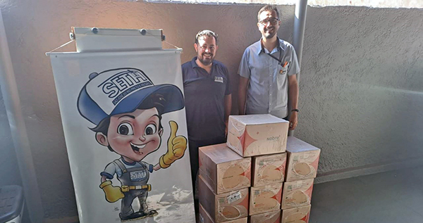 SETH doa 35 cestas básicas para entidades filantrópicas de Rio Preto