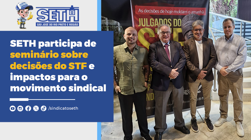 Sindicato acompanhou debates em evento realizado em SP