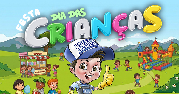 Festa do Dia das Crianças do SETH acontece neste domingo, 11 de outubro, no Clube de Campo