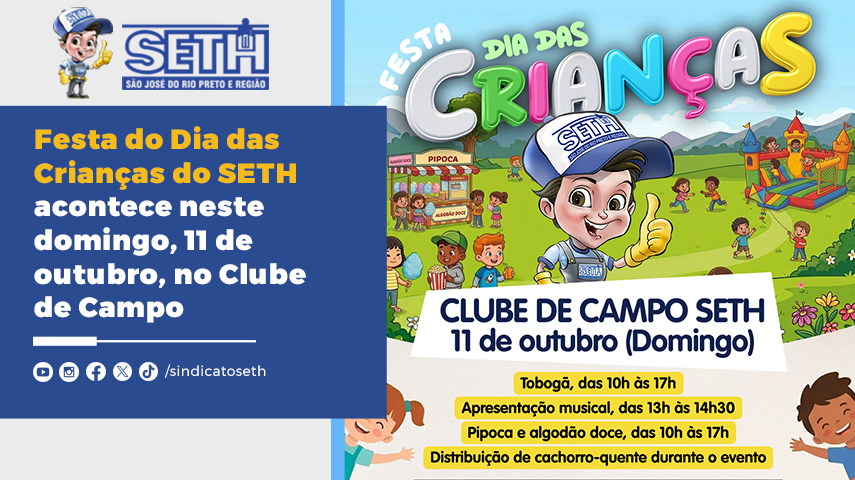 Evento terá atrações para as crianças, música e guloseimas
