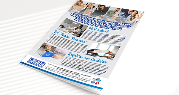 ALERTA - Sindicato SETH é o representante dos empregados em salões e institutos de beleza, barbearias, clínicas e empresas de estética e cosmetologia de São José do Rio Preto e região