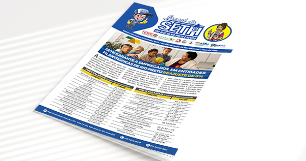 Confira o Jornal do SETH com detalhes da Convenção Coletiva 2025 dos empregados em entidades filantrópicas de Rio Preto