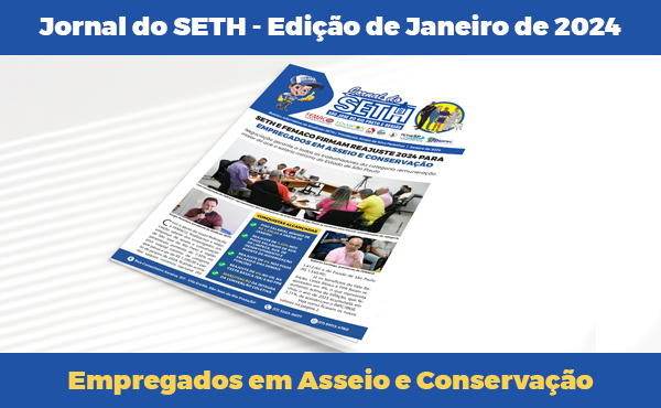 Jornal do SETH - Asseio e Conservação 2024
