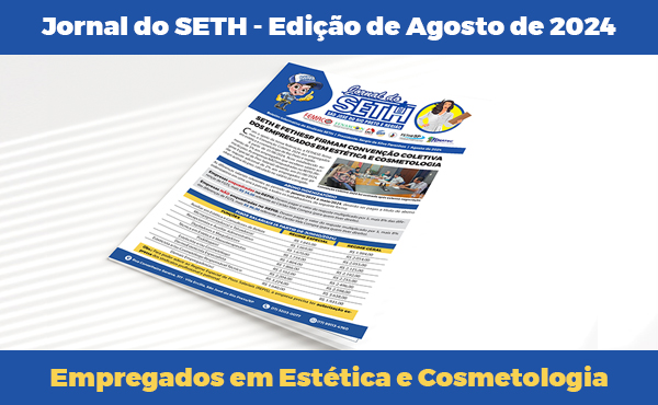 Jornal do SETH - Estética e Cosmetologia 2024