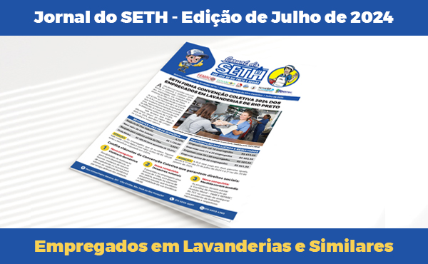 Jornal do SETH - Lavanderias 2024