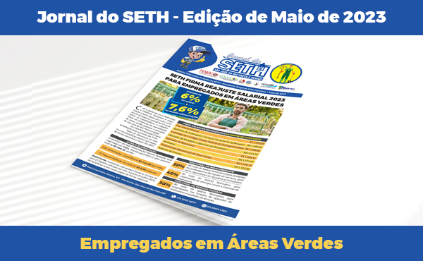 Jornal do SETH - Áreas Verdes 2023