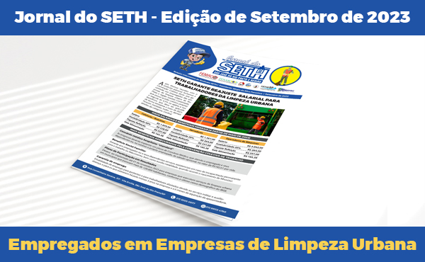 Jornal do SETH - Limpeza Urbana 2023