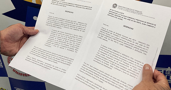 MPT marca mediação entre SETH, Prefeitura de Rio Preto e terceirizadas para discutir denúncias trabalhistas