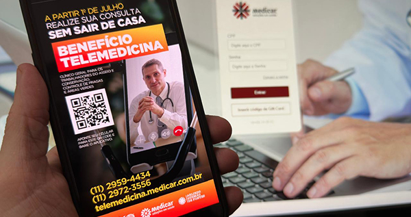 Trabalhadores em asseio e conservação, áreas verdes e controle de pragas agora têm direito a atendimento médico por Telemedicina