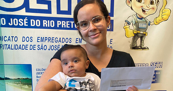 SETH entrega Benefício Natalidade a trabalhadoras da GF Prestação de Serviços