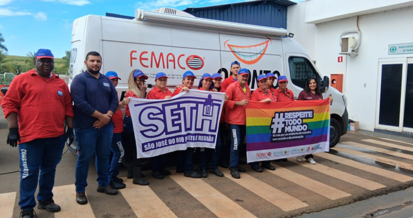 Com apoio do Odontomóvel, SETH conclui semana de atendimentos aos empregados da Constroeste