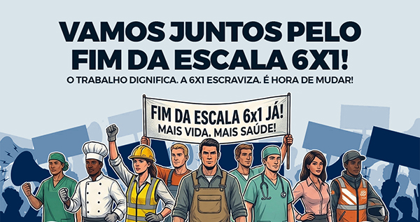 SETH convoca trabalhadores a intensificar mobilização pela aprovação da PEC do fim da escala 6x1