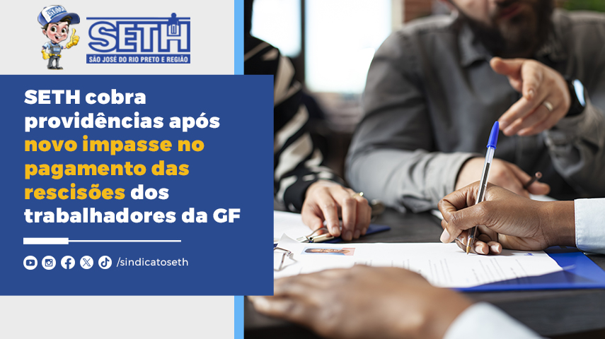 Empresa deverá apresentar rescisões até 5 de dezembro