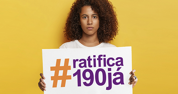 Campanha pede assinatura do Brasil à Convenção 190 da Organização Internacional do Trabalho, sobre combate à violência e ao assédio no trabalho