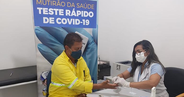 SETH continua a realizar testes de covid nos trabalhadores da limpeza urbana