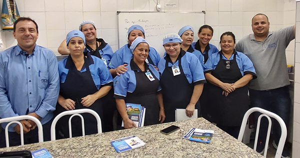 Sindicato SETH na base - Visita aos empregados da empresa Cisco Brasil Terceirização