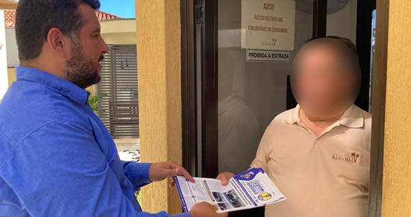 Em trabalho de base, SETH informa empregados em condomínios sobre conquistas da campanha salarial 2025