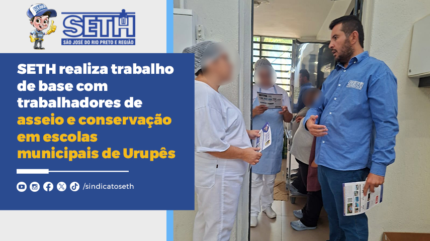 Ação levou informações sobre direitos e conquistas garantidas para empregados do setor