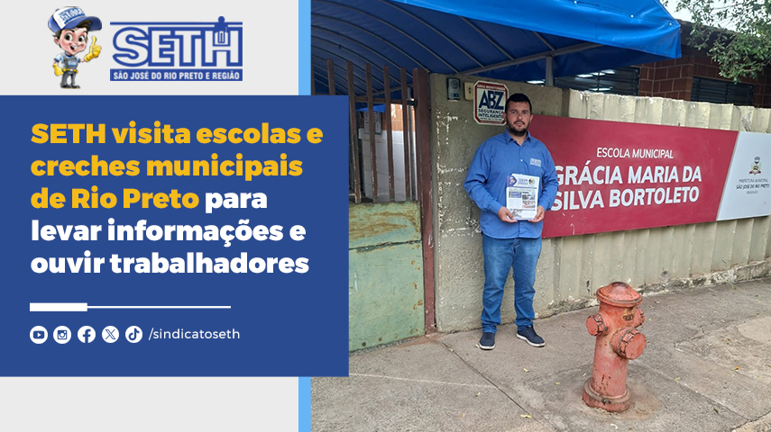 Sindicato distribuiu material informativo e esclareceu dúvidas da categoria