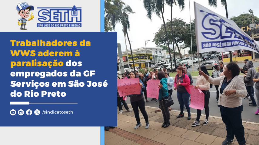 Mobilização conjunta é resultado de atrasos de salários e benefícios